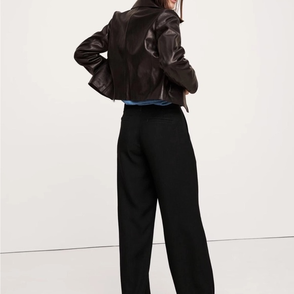 Banana Republic Everyday Wide Leg Pant Sz L - Picture 2 of 10